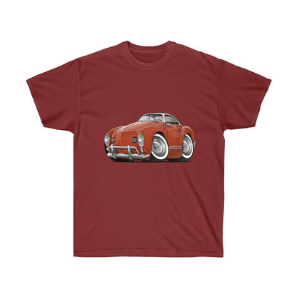 Volkswagen Cartoon Car Art Unisex Ultra Cotton Tee