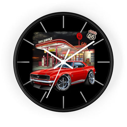 1967 Camaro SS Vintage Gas Wall clock