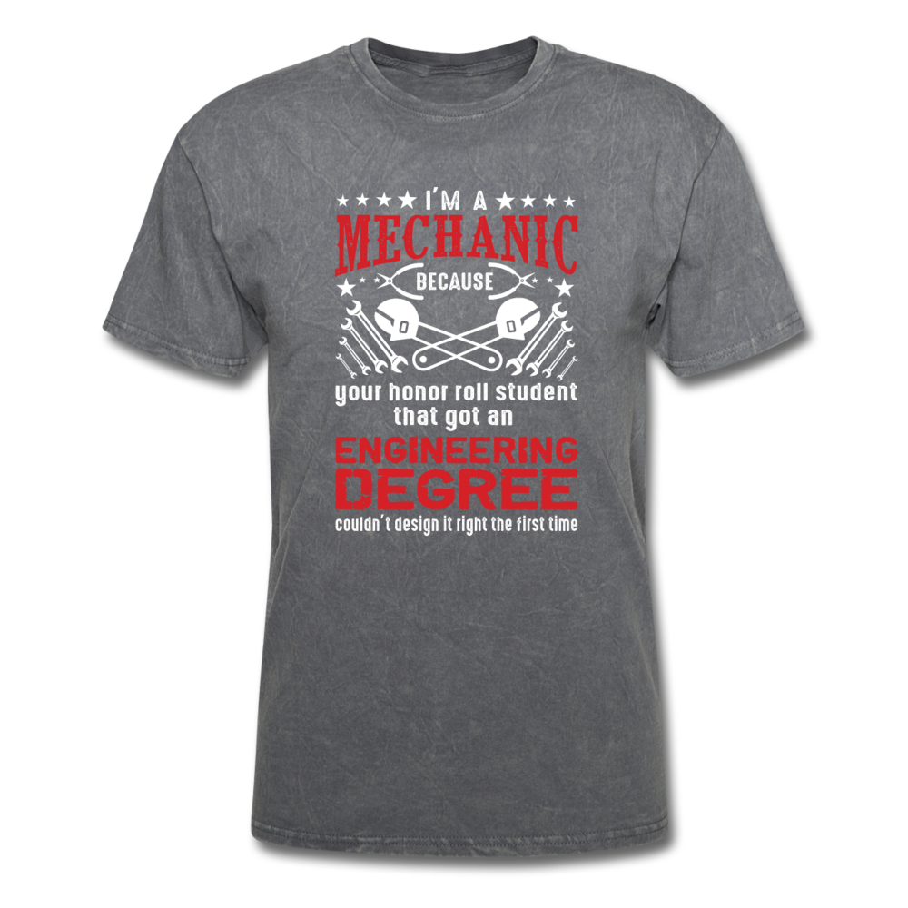 I'm a Mechanic Men's T-Shirt - mineral charcoal gray