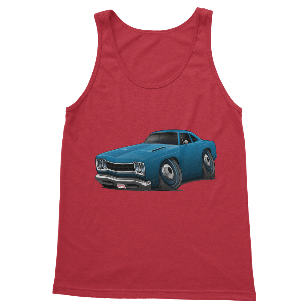 1968 Plymouth Roadrunner Car Art Classic Women's Tank Top