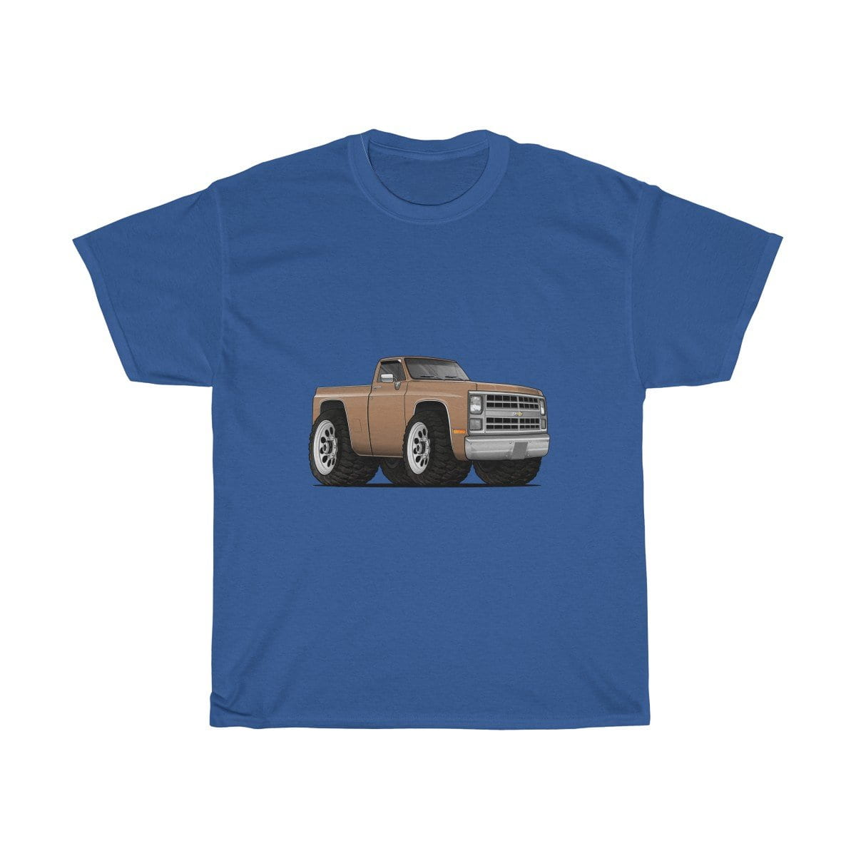 1986 4X4 Truck Car Art Unisex Heavy Cotton Tee