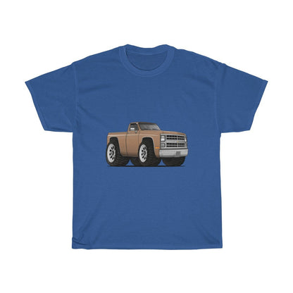 1986 4X4 Truck Car Art Unisex Heavy Cotton Tee