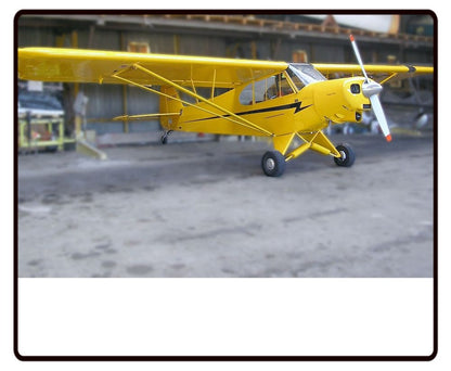 Yellow Piper Cub Desk Mat