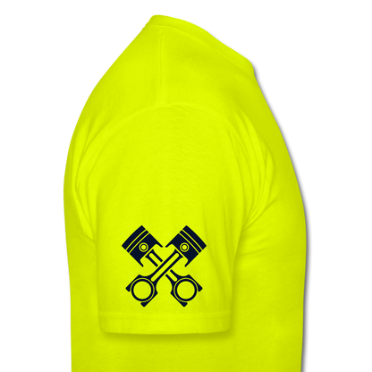 Too Fast For You Men's T-Shirt - safety green