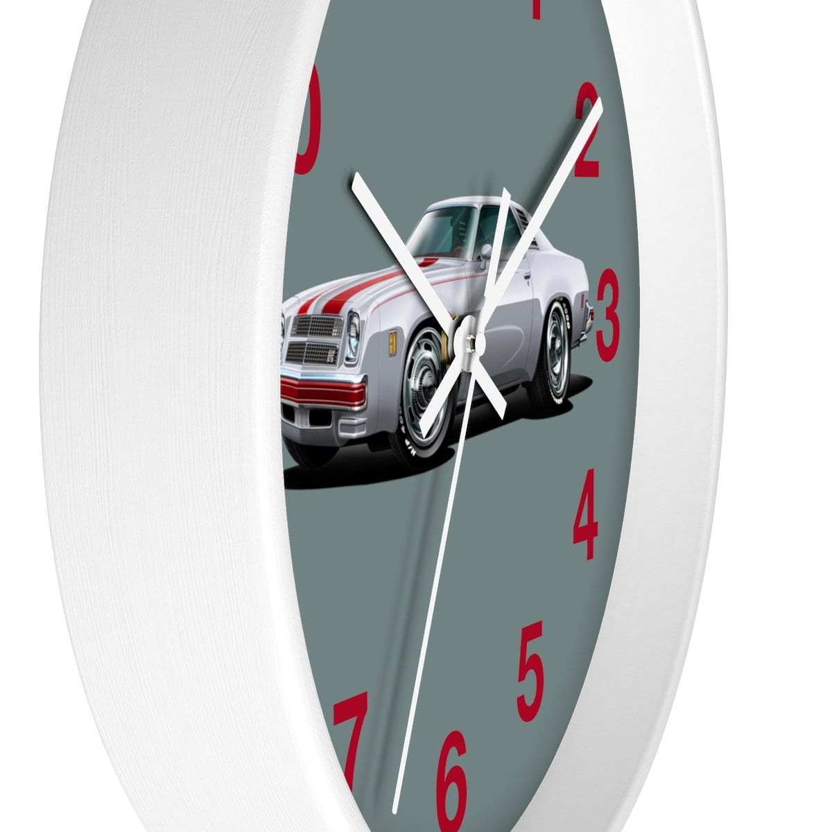 1975 Chevelle Laguna S3 Muscle Car Art Wall clock