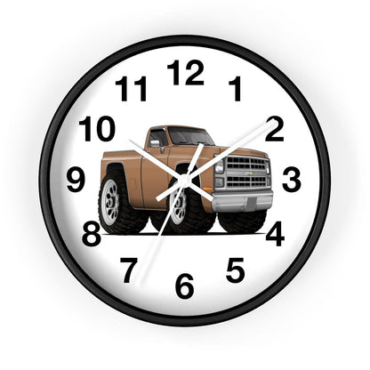 1986 4X4 Truck Car Art Wall clock