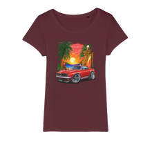 1967 Camaro SS Margaritaville Beach Car Art Organic Jersey Womens T-Shirt