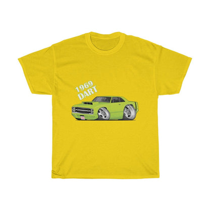 1969 Dart Car Art Unisex Heavy Cotton Tee