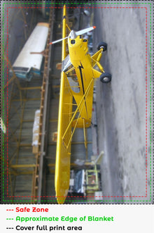 Yellow Piper Cub Blanket