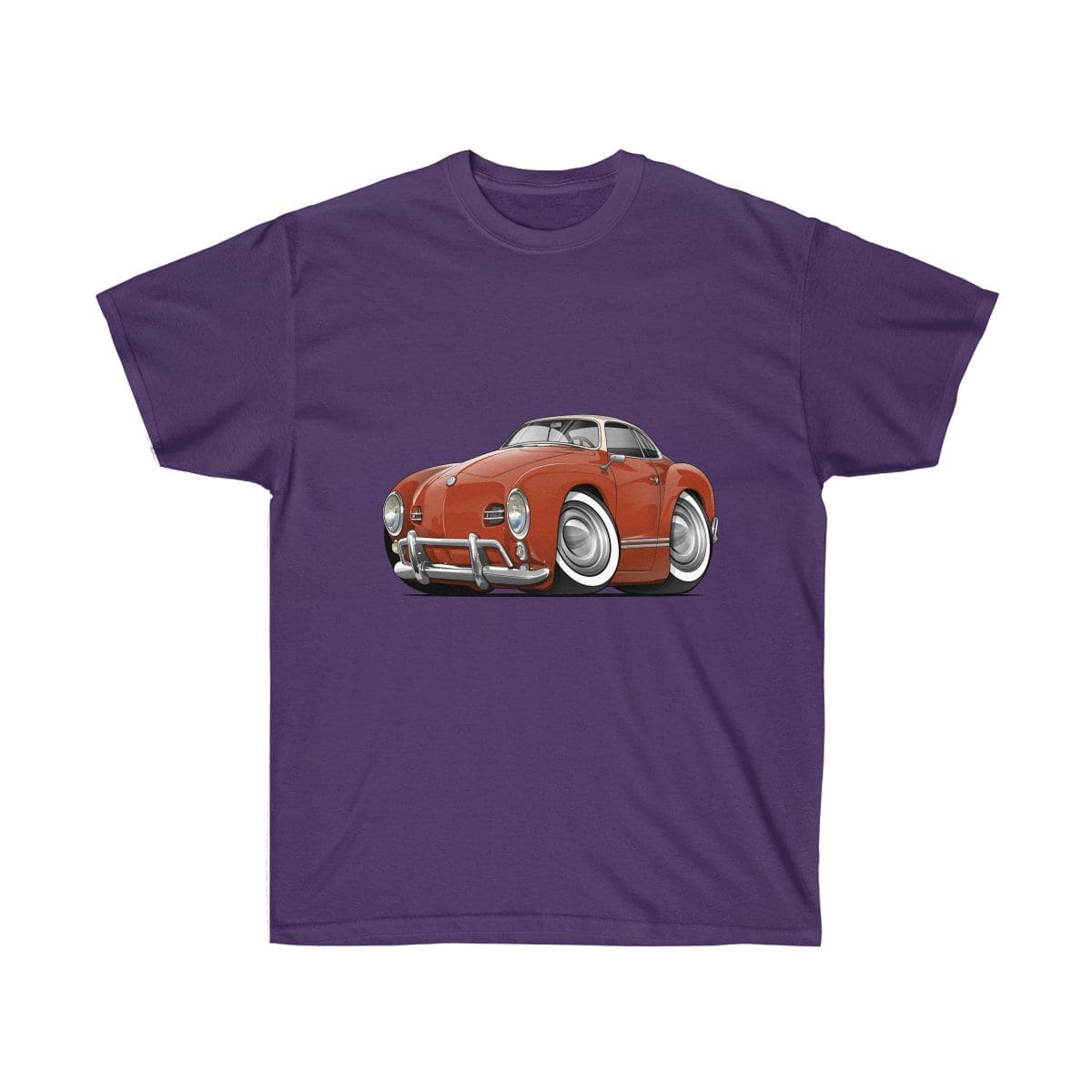 Volkswagen Cartoon Car Art Unisex Ultra Cotton Tee