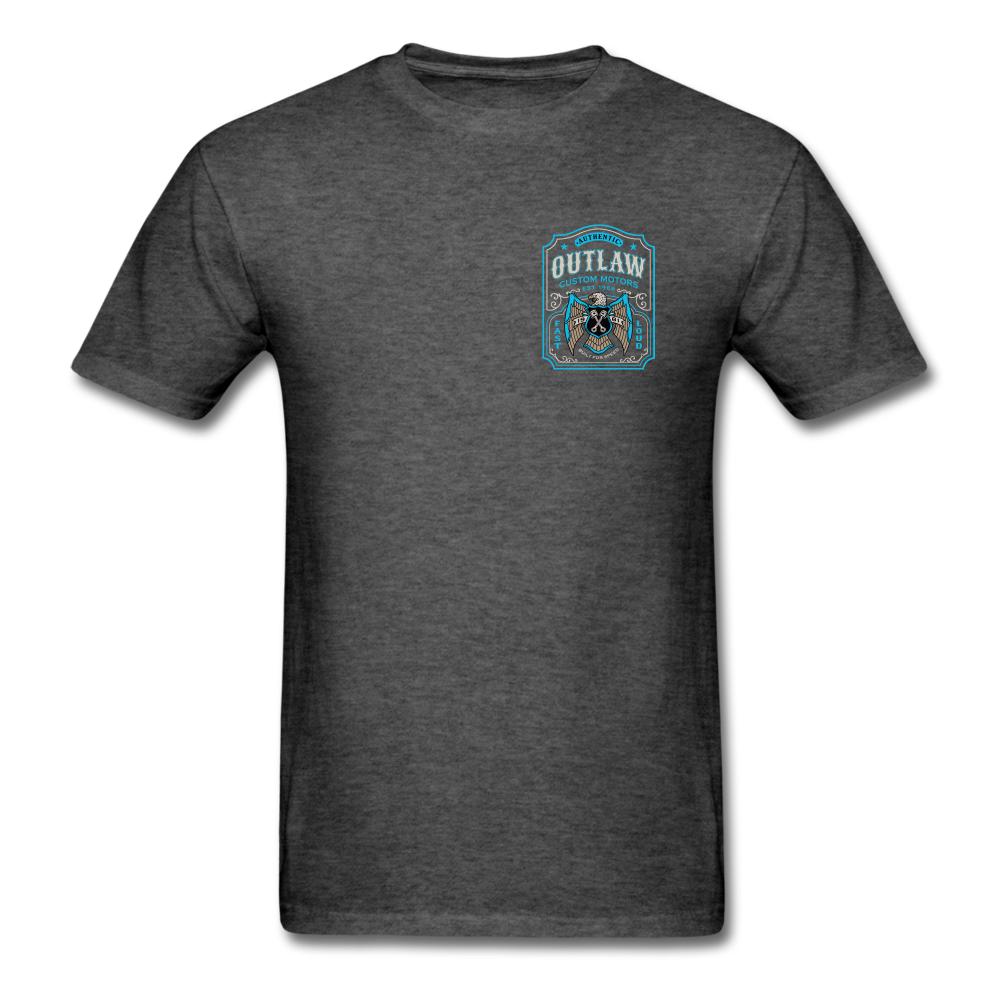 Outlaw Custom Motors Fast Loud Mens T-Shirt - heather black