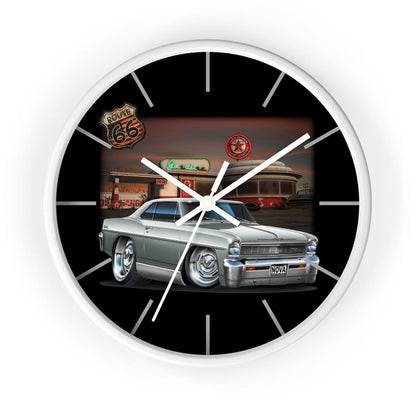 1966 Nova Texaco Wall clock