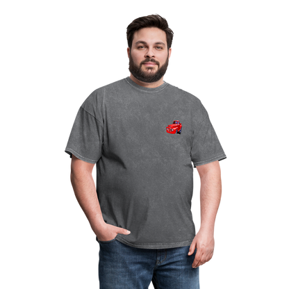Old Red Truck Version B Men's T-Shirt - mineral charcoal gray