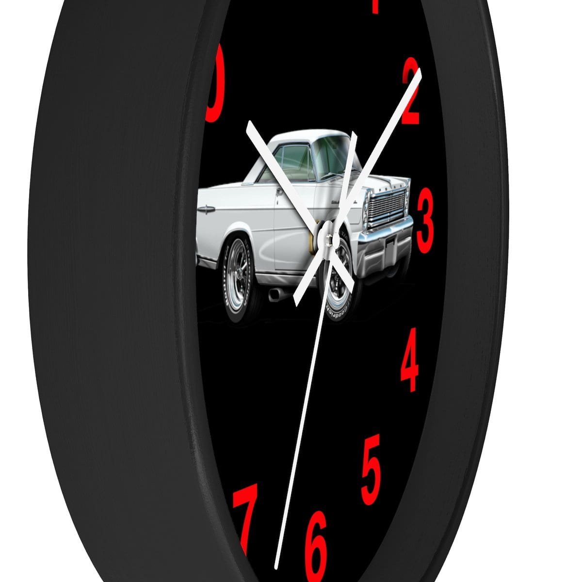 1965 Galaxie Muscle Car Art Wall clock