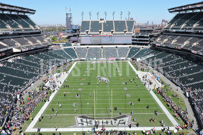Lincoln Financial Field B Stadium Wall Mural