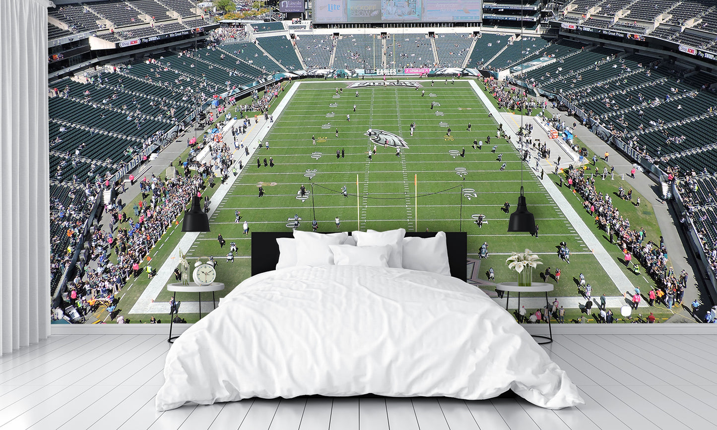 Lincoln Financial Field B Stadium Wall Mural