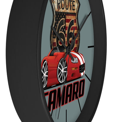 4th Generation Camaro Route 66 Wall clock