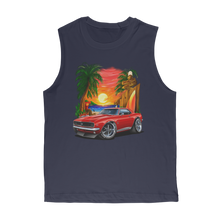 1967 Camaro SS Margaritaville Beach Car Art Premium Adult Muscle Top