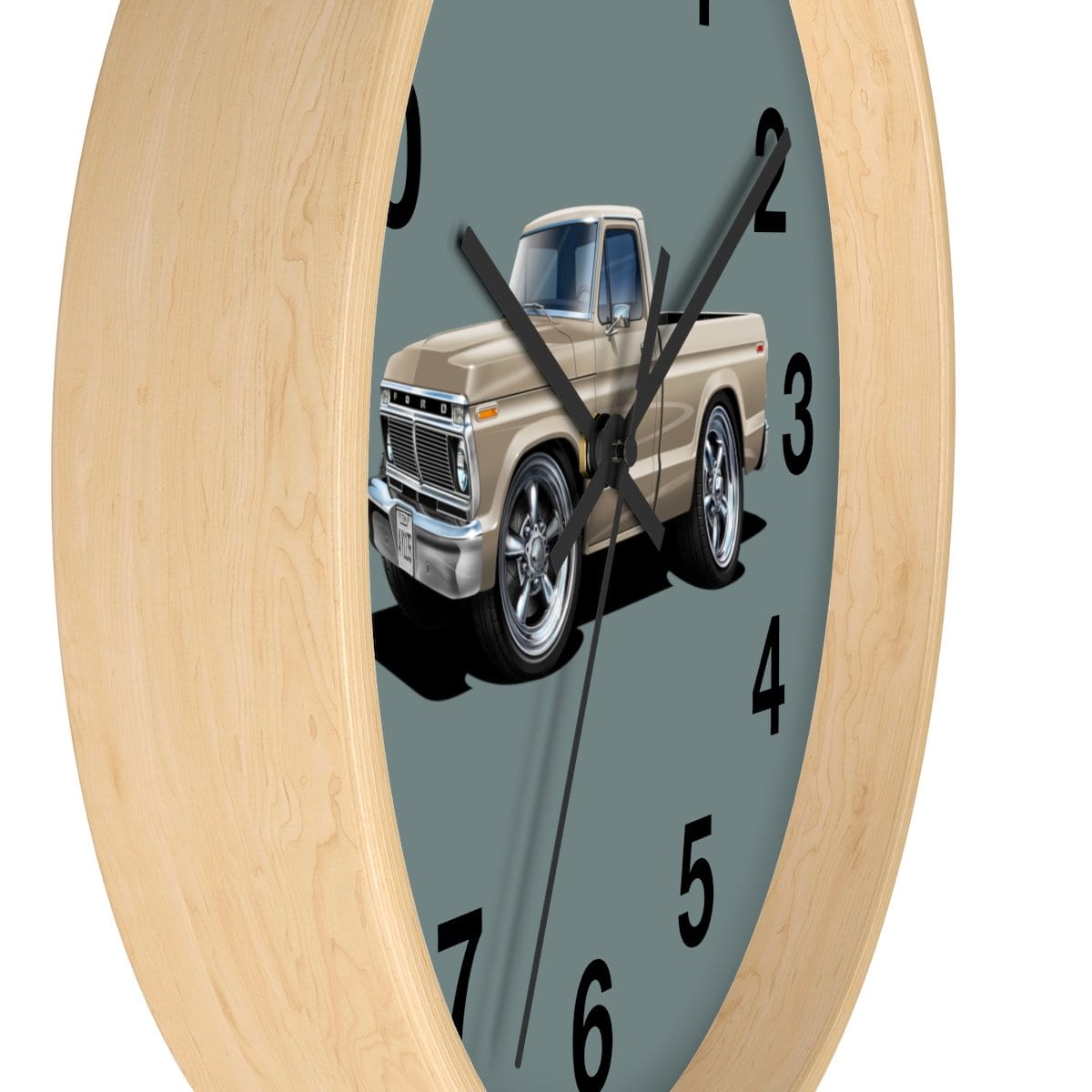 1974 F100 Pickup Truck Car Art Wall clock