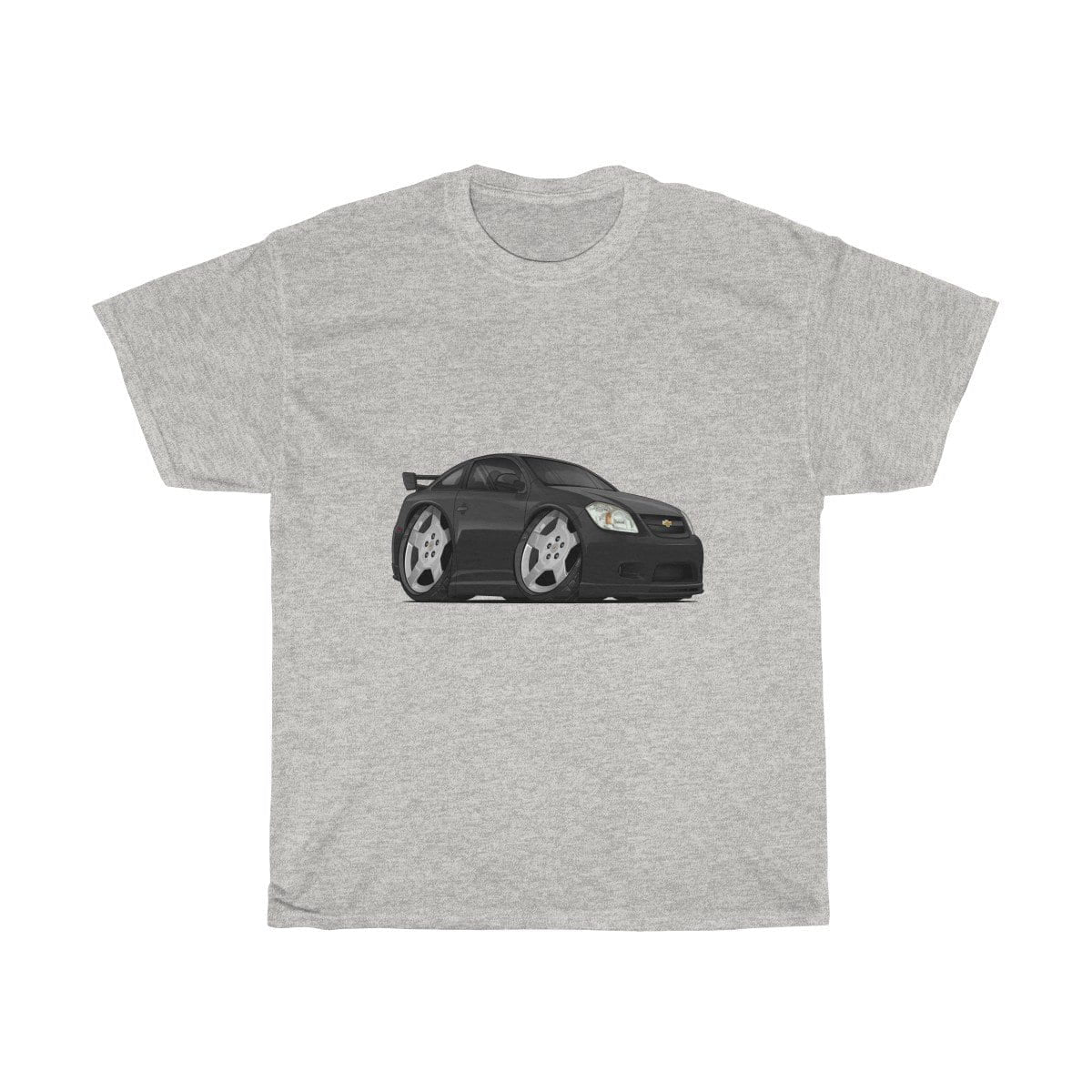 Black Car Art Unisex Heavy Cotton Tee
