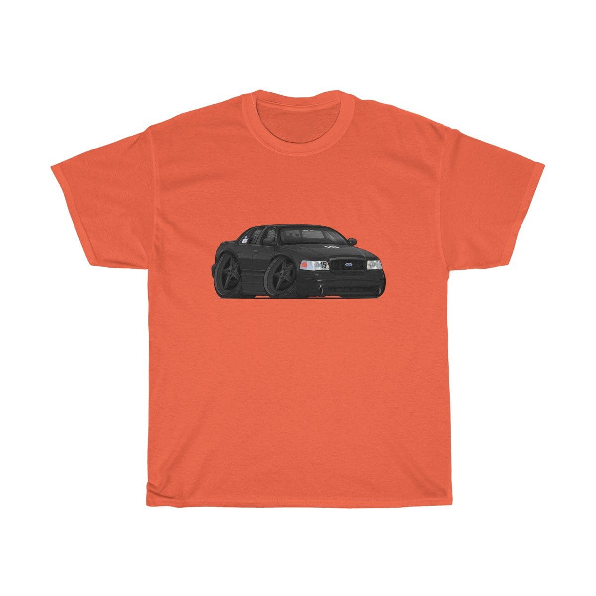 1999 Crown Victoria Car Art Unisex Heavy Cotton Tee