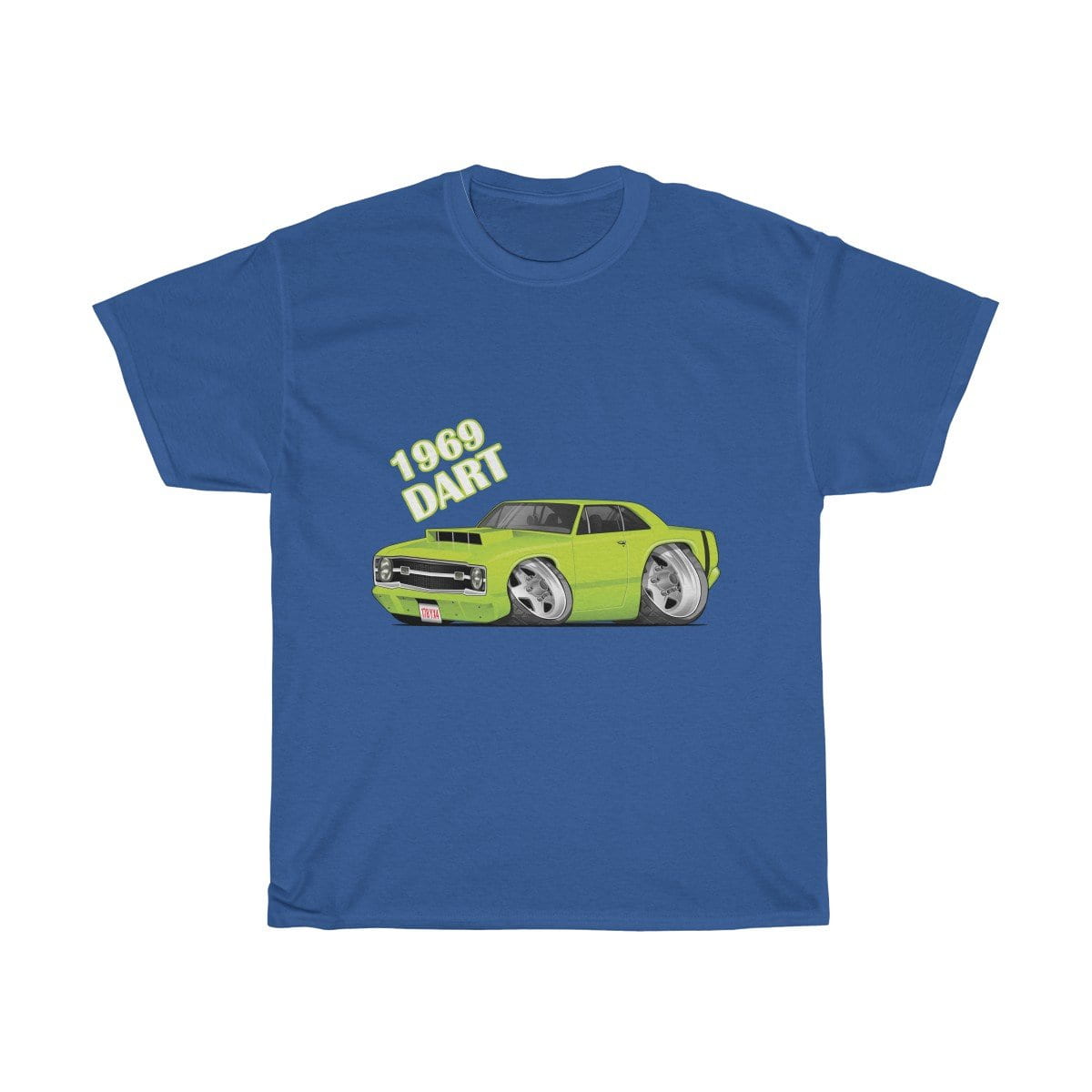 1969 Dart Car Art Unisex Heavy Cotton Tee