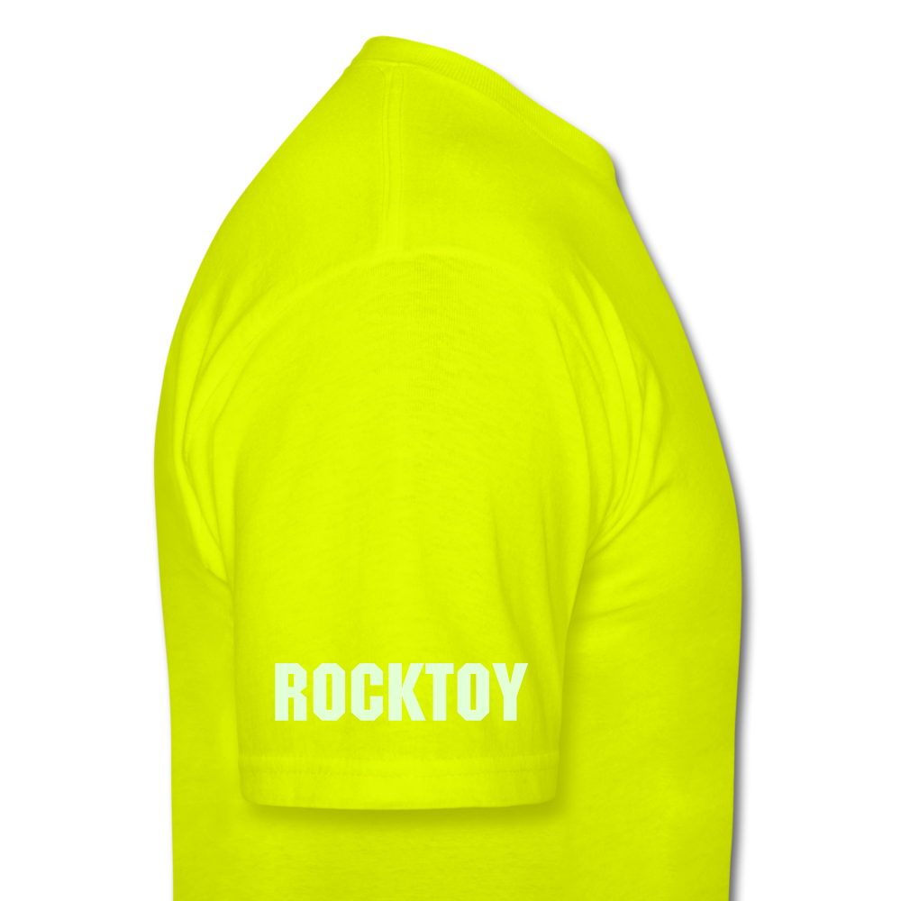 Green Jeep Rocktoy Rock Climber Men's T-Shirt - safety green