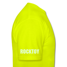 Green Jeep Rocktoy Rock Climber Men's T-Shirt - safety green