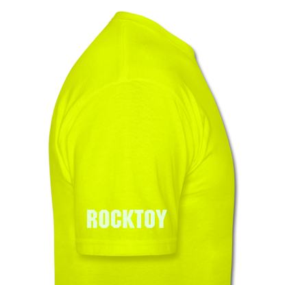 Green Jeep Rocktoy Rock Climber Men's T-Shirt - safety green