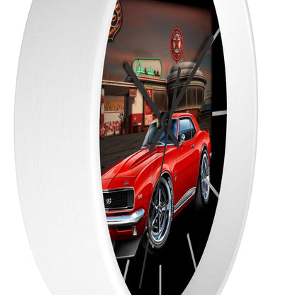 1967 Camaro SS Texaco Wall clock