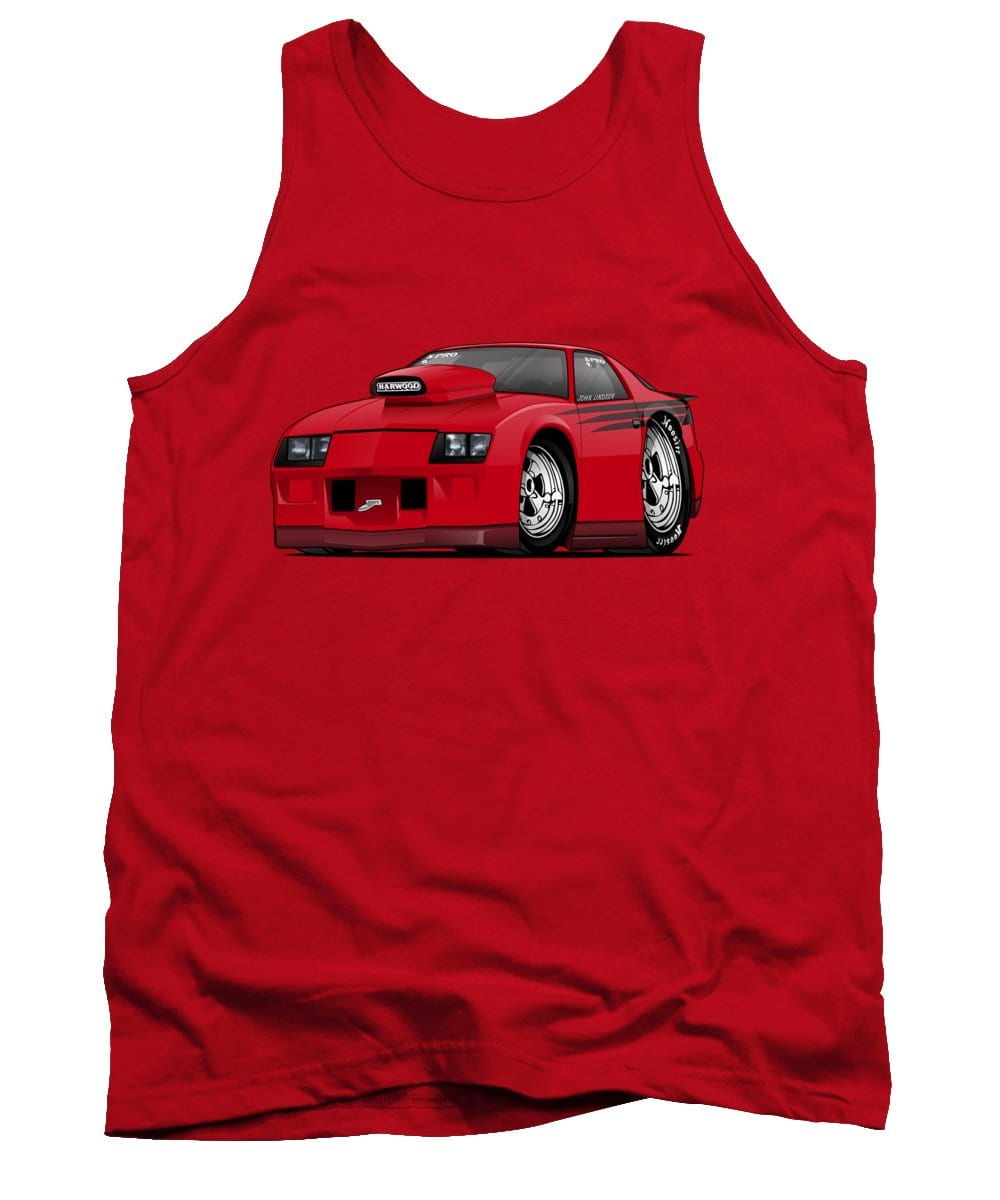 3rd Generation Camaro Drag Car - Tank Top