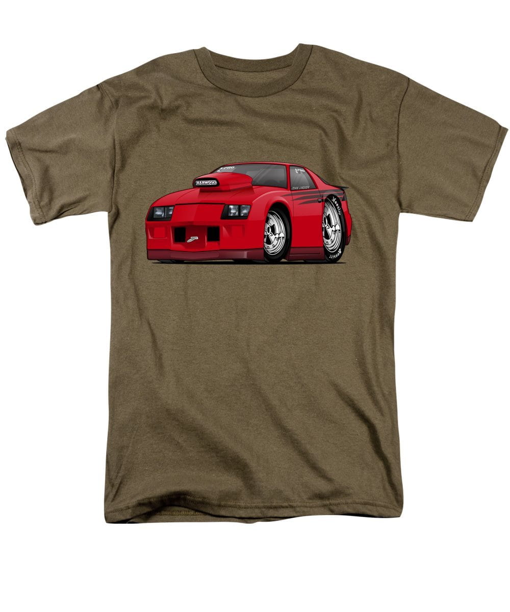 3rd Generation Camaro Drag Car - Men's T-Shirt  (Regular Fit)