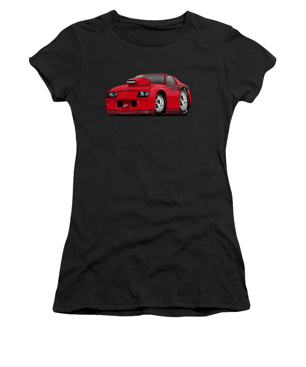3rd Generation Camaro Drag Car - Women's T-Shirt