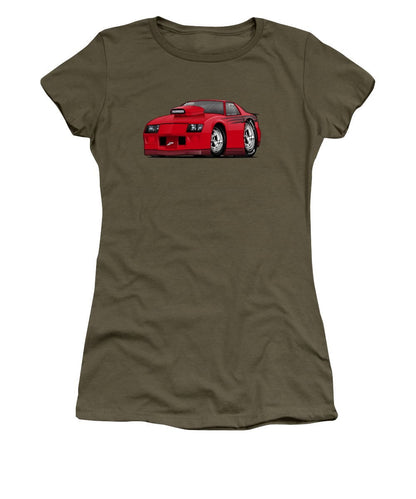 3rd Generation Camaro Drag Car - Women's T-Shirt