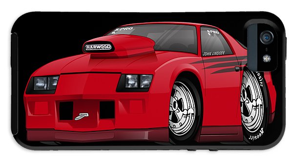 3rd Generation Camaro Drag Car - Phone Case
