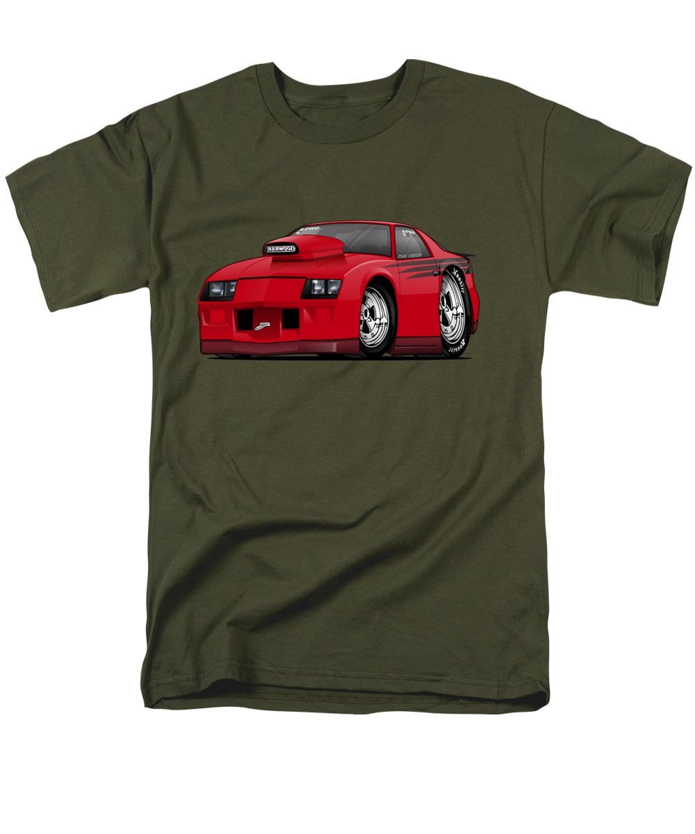 3rd Generation Camaro Drag Car - Men's T-Shirt  (Regular Fit)