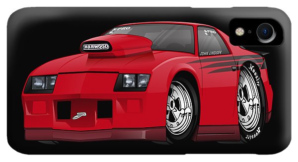 3rd Generation Camaro Drag Car - Phone Case