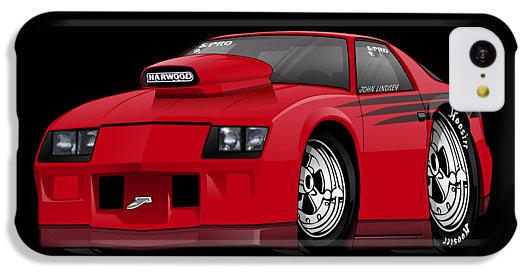 3rd Generation Camaro Drag Car - Phone Case