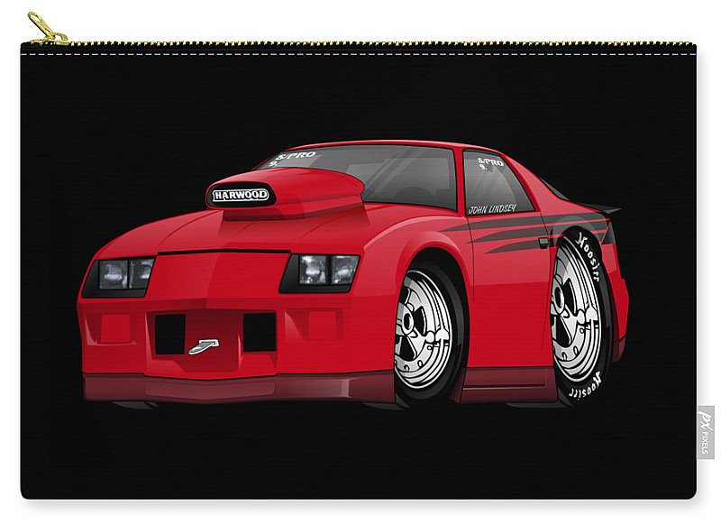 3rd Generation Camaro Drag Car - Carry-All Pouch