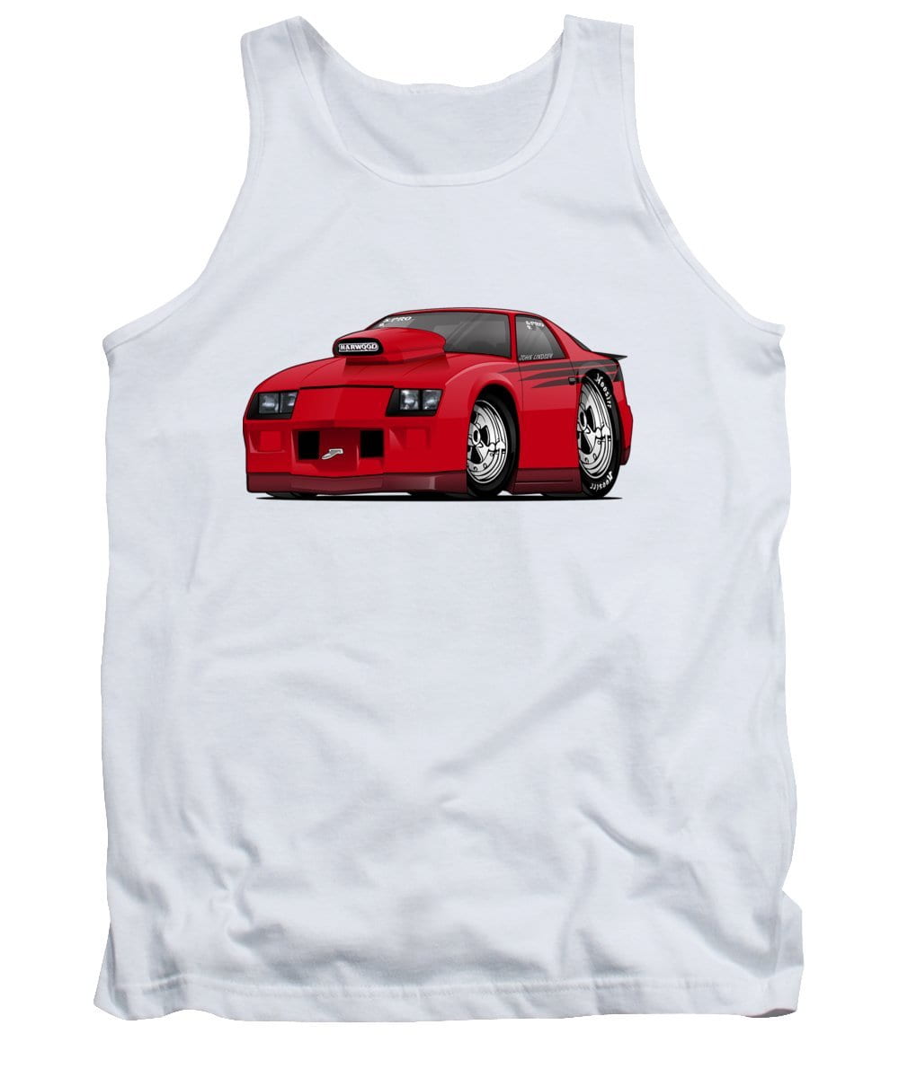 3rd Generation Camaro Drag Car - Tank Top