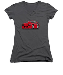 3rd Generation Camaro Drag Car - Women's V-Neck
