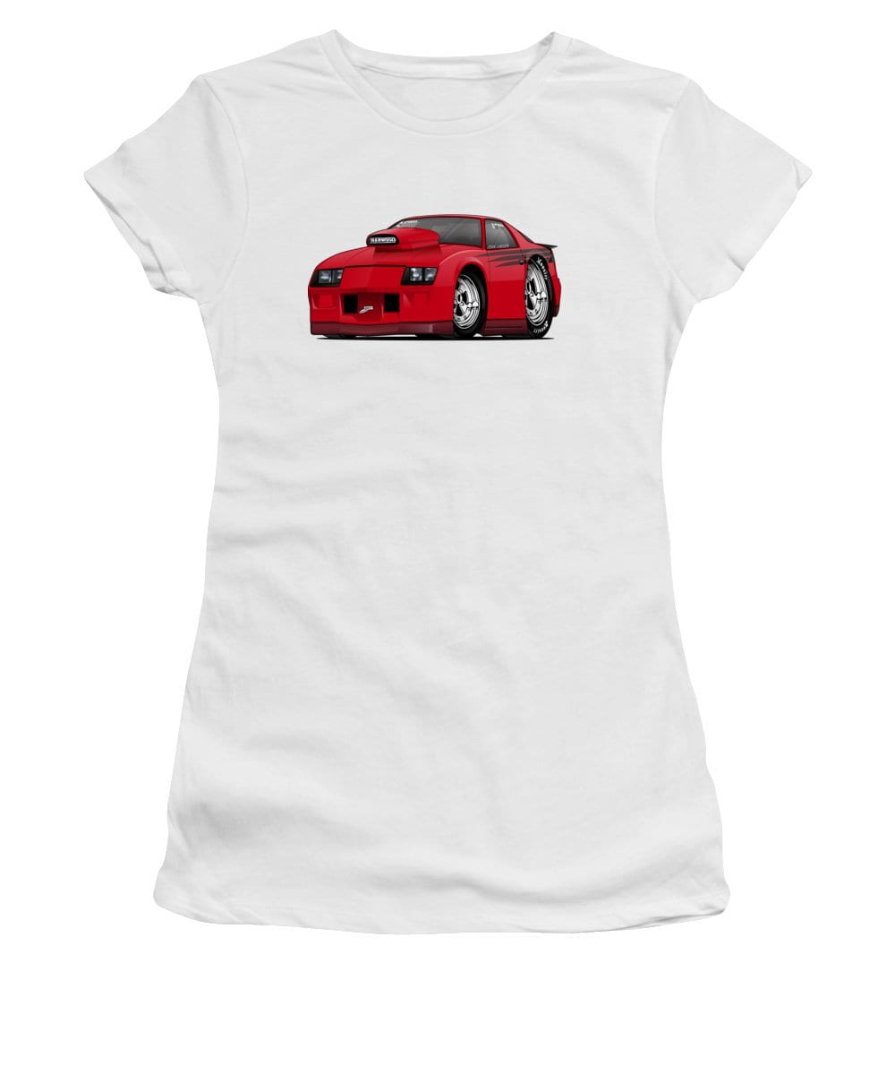 3rd Generation Camaro Drag Car - Women's T-Shirt