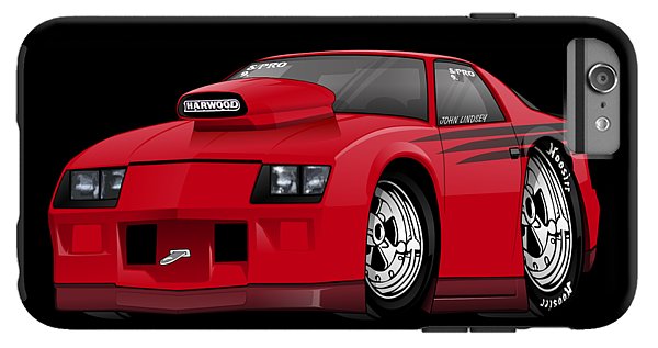 3rd Generation Camaro Drag Car - Phone Case