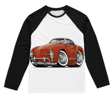 Volkswagen Cartoon Car art Sublimation Baseball Long Sleeve T-Shirt