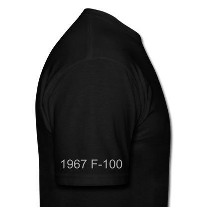 1967 Ford F-100 Men's T-Shirt - black
