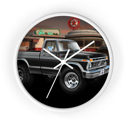 1976 F-150 Ranger XLT 4x4 Pickup Wall clock