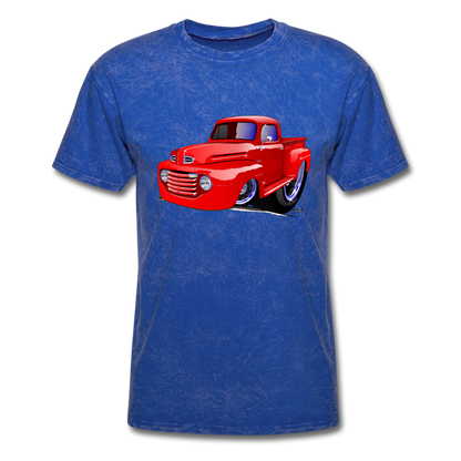 Old Red Truck Men's T-Shirt - mineral royal