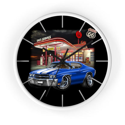 1970 Chevelle Vintage Gas Wall clock