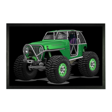 Jeep 4x4 Rocktoy Rock Climber Car Art Sublimation Doormat