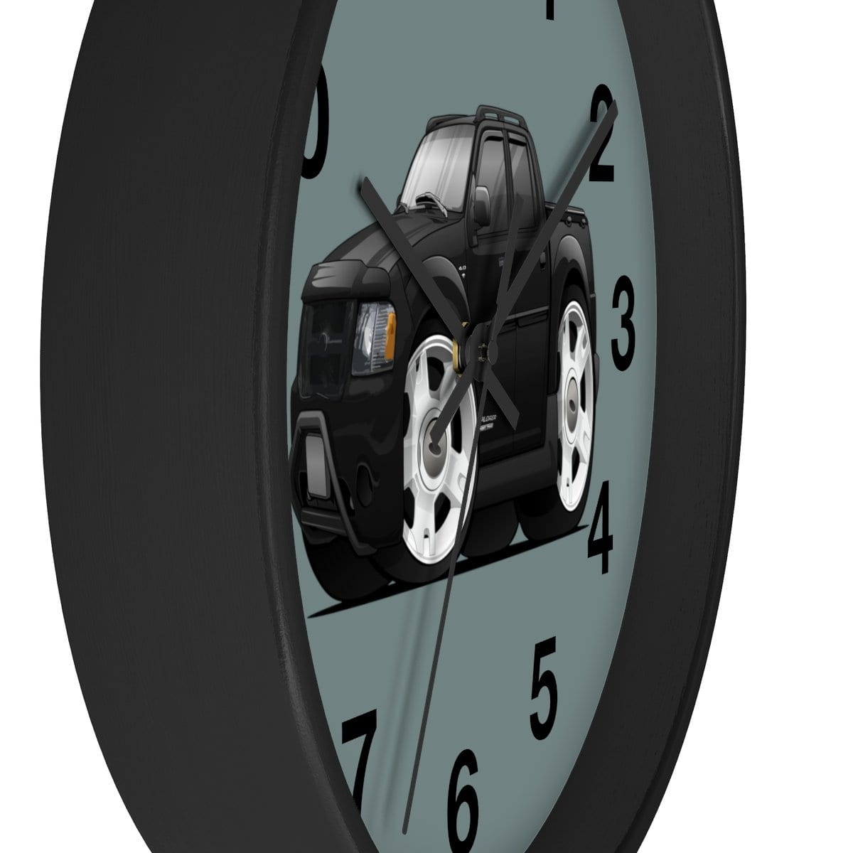 Sport Track Gray background Wall clock